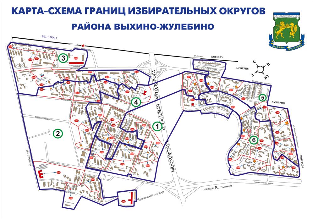 Жулебино на карте метро схема